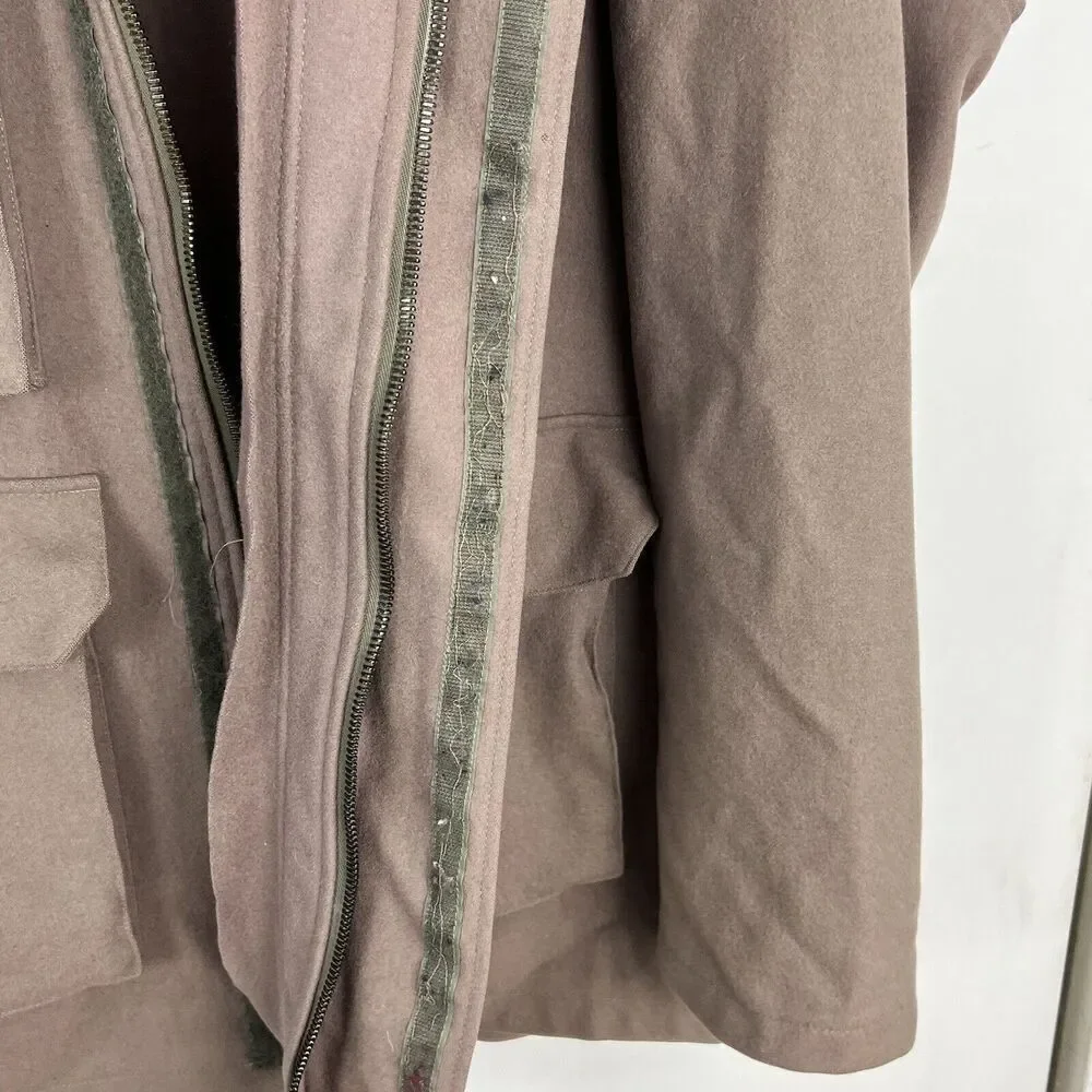 A.P.C. Brown Military Field Jacket - Picture 7 of 14